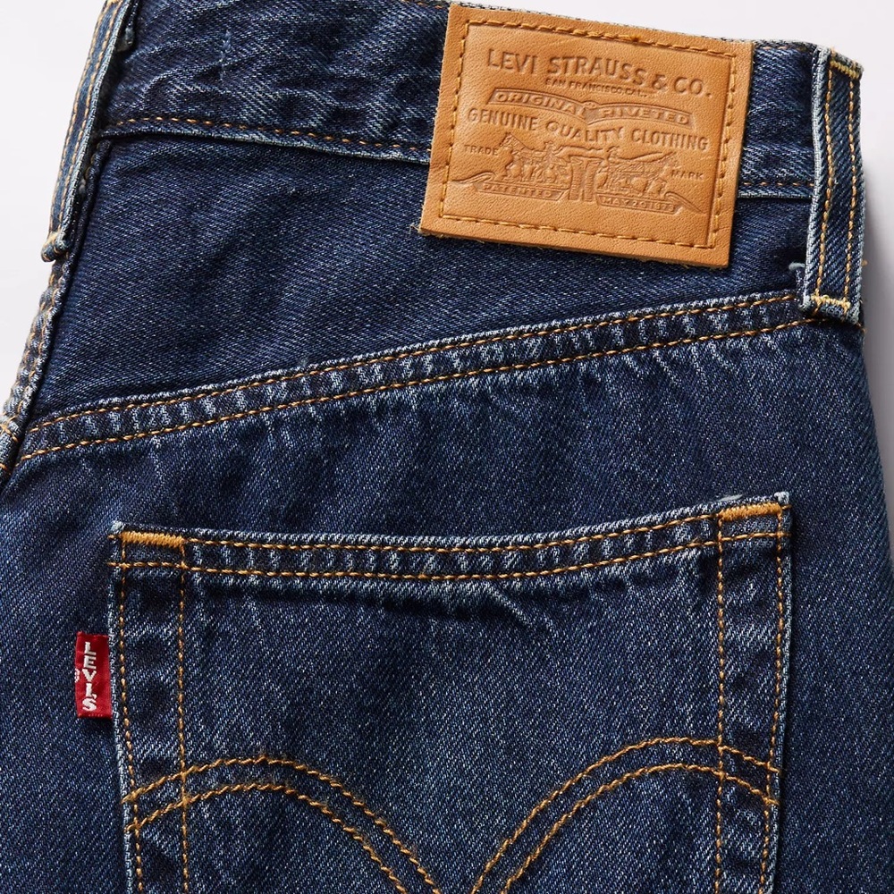 Levi's Premium 90s Ribcage Straight Ankle Jeans Size 23, RARE SIZE FIND Like New - Picture 6 of 16